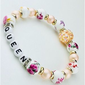 Porcelain queen bracelet